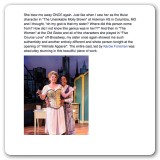 Heather Ayers in Intimate Apparel - and a message from her sister