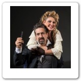 Heather in Sweeney Todd with David Studwell, photo by David Bazemore 