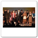 “Groundhog Day” opening night curtain call