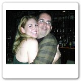 Heather at Opening Night with Gregg Coffin (writer of Five-Course Love) - Oct 2005