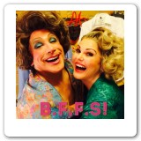 Heather in Hairspray, with Bryan Batt