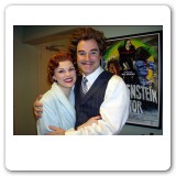 Heather as Elizabeth with Roger Bart